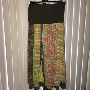 Fully lined skirt